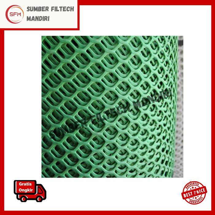 Kawat Mesh Grill Full Plastik (Hijau)