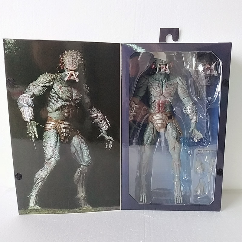 Neca Fugit Predator Figure Original Neca The Predator Armored Assassin Collectible El Toys Dolls