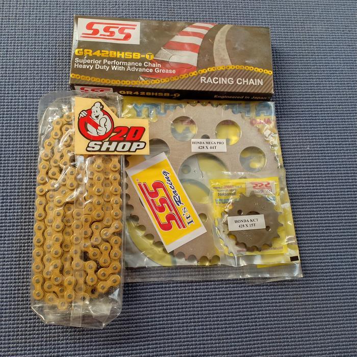 Gear Gir Set Sss 428 Tiger Verza Mega Pro Cb 150 Cbr 150