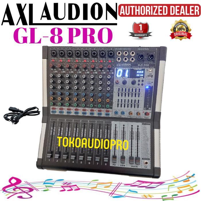 Axl Audio Gl8 Pro Mixer Audio Original Axl Gl-8 Pro Co