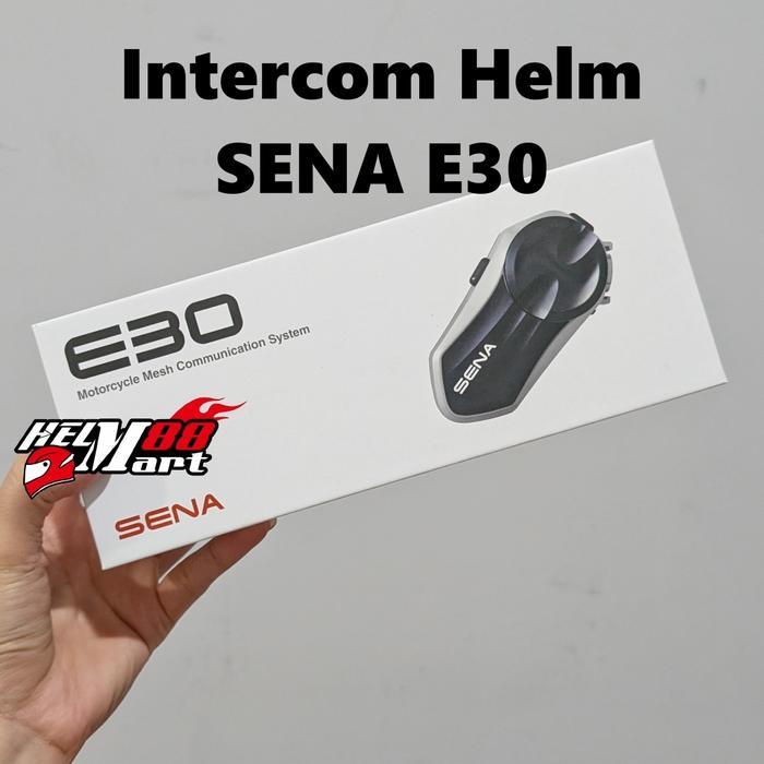TERMURAH SENA E30 Intercom Motorcycle Mesh Communication System Interkom Helm READY STOCK