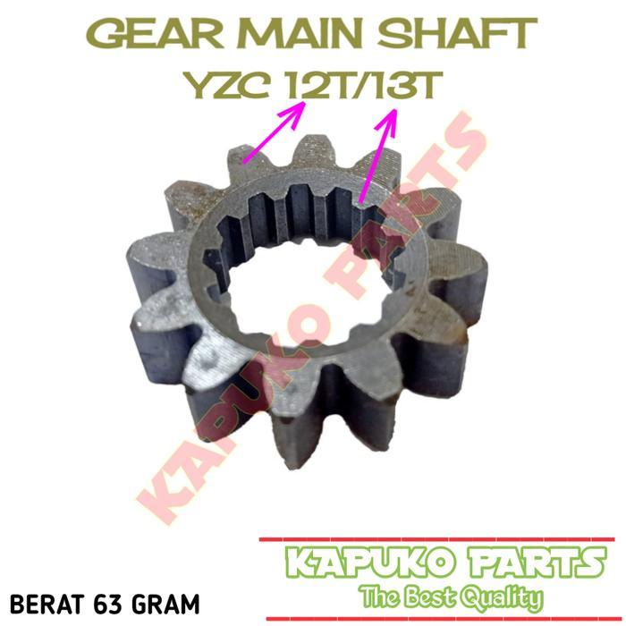 YZC GEAR MAIN SHAFT TRAKTOR TANGAN YANMAR
