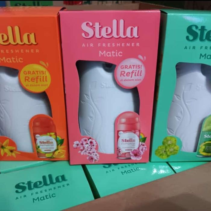 Stella matic alat+Refill (pewangi ruangan Otomatis)