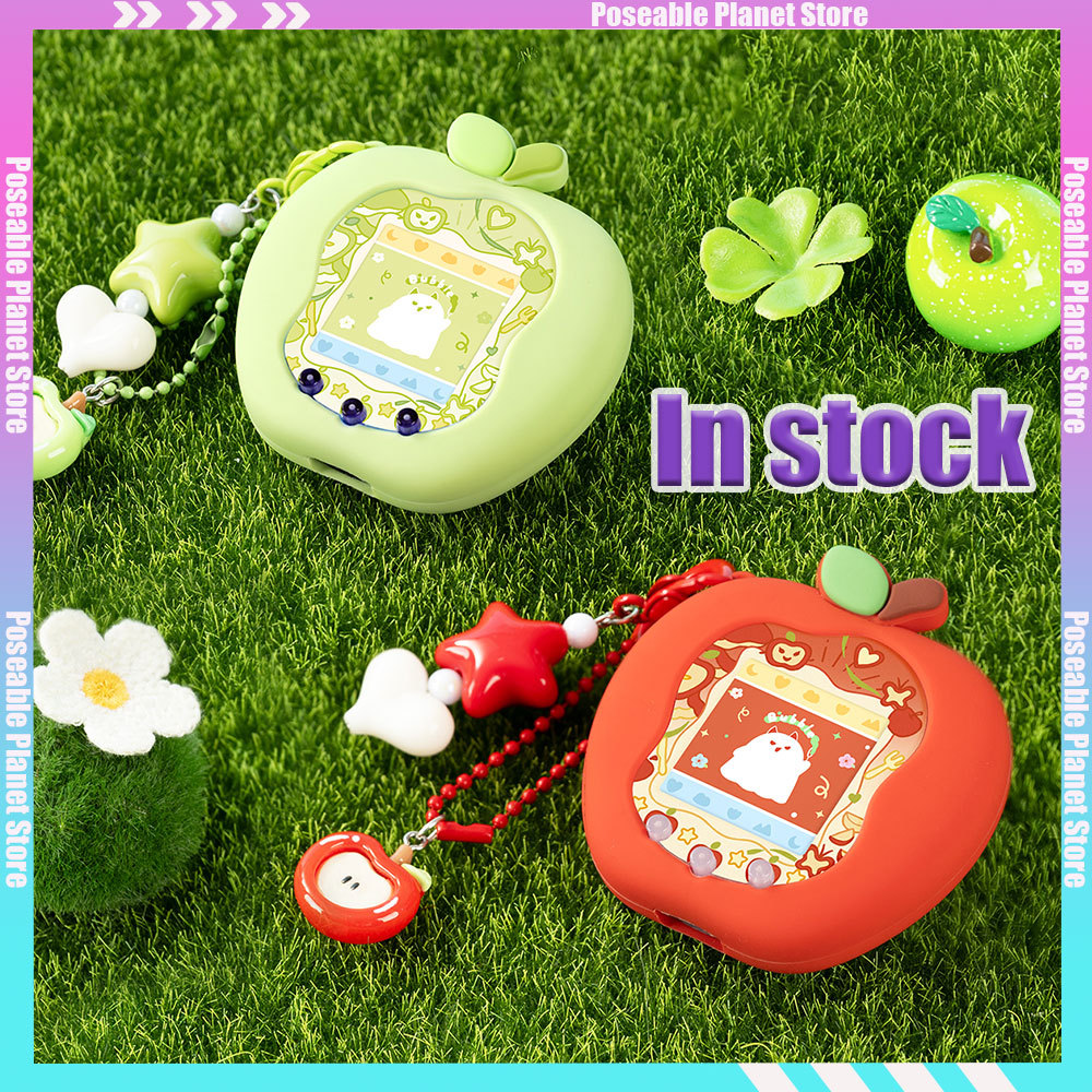 In Stock Suitable For Tamagotchi Uni Paradise Electronic Pet With Red Green Apple Cute Strawberry