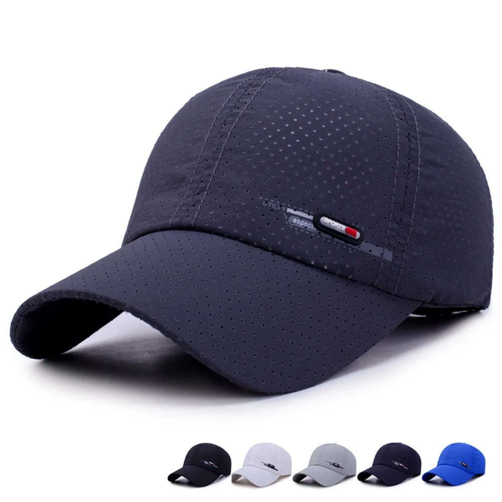 Summer Luxury Brand For Men Sports Running Sweat Baseball Cap Male Canada Golf Ca Quick Dry Women