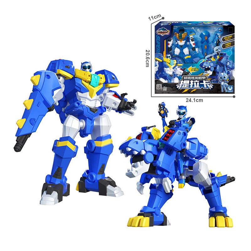 Mini Force 2 Super Dino Power Transformation Robot Toys Action Figures MiniForce X Simulation Animal
