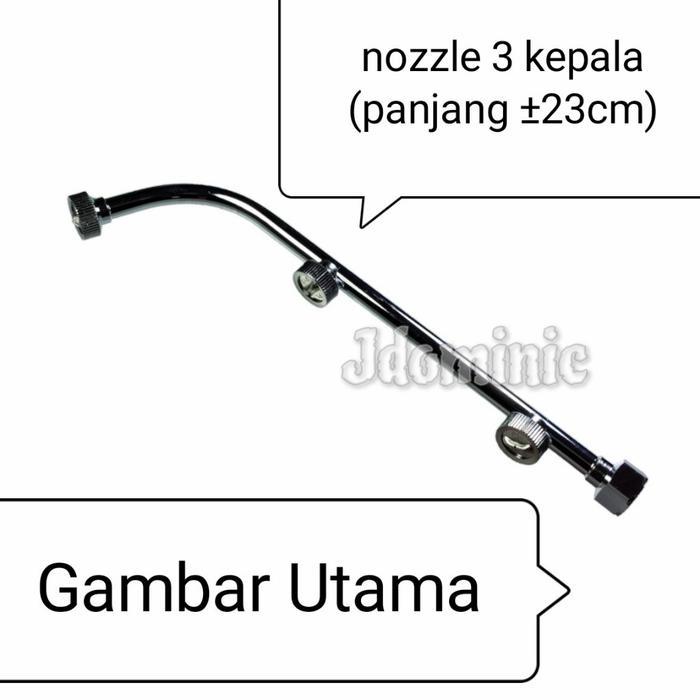 nozzle 3 lubang semprotan hama TU26 nozle PL D-5 nosel nozel spuyer knapsack knapsak mesin semprot