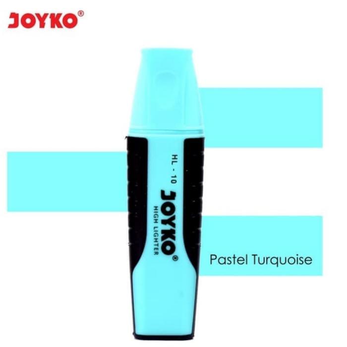 Highlighter JOYKO PASTEL Turquoise HL10/Penanda/Highliter Pastel JOYKO