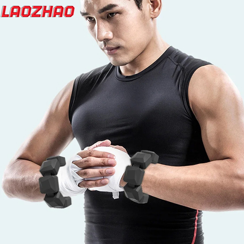 1 Pair Adjustable Wrist & Ankle Weights (0.33Lb / 0.15Kg Each) For Women Men - Silicone Wearable Arm
