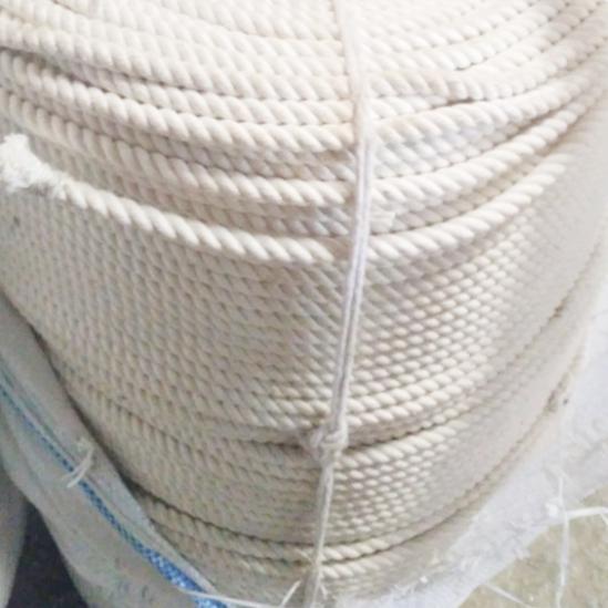 Tali Tambang Bahan Kain Sumbu 6 Mm 1 Roll