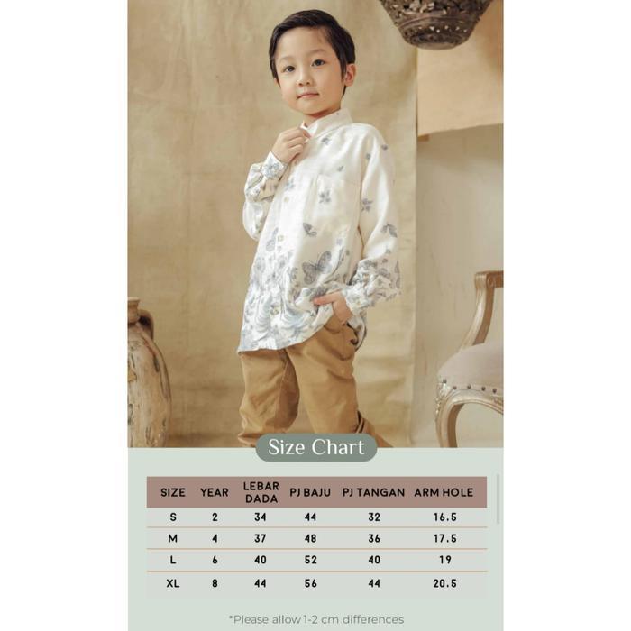 Ini Murah Harlowkids Aiden Boy'S Shirt Baju Koko Anak