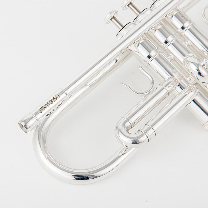 Jupiter JTR-1100SQ Bb Trumpet B Flat Brass Silver Plated Professional Trumpet Musical Instruments