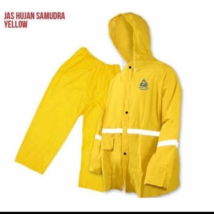 Jas Hujan Gosave Kuning / Jas Hujan Rain Coat Gosave
