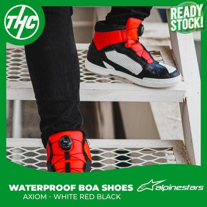 Sepatu Alpinestar Axiom Boa Waterproof Shoes Sepatu Anti Air