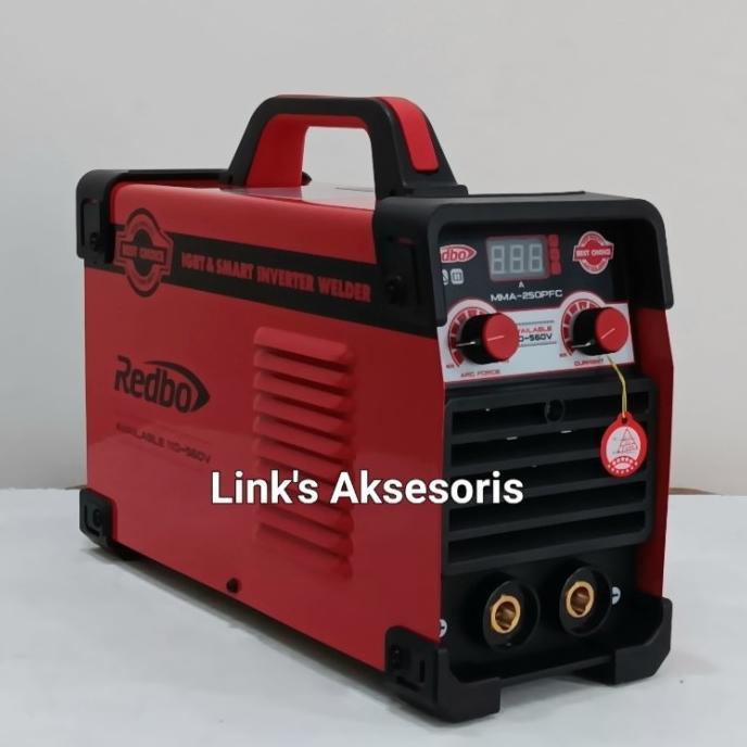 Ada Mesin Travo Las Listrik 250A REDBO MMA 250 PFC 250PFC 1 Phase 3