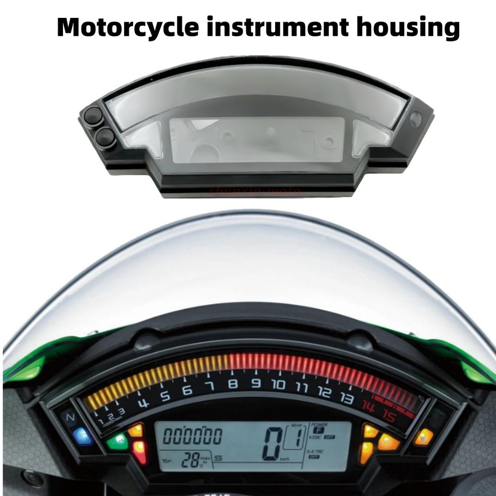 For KAWASAKI ZX-10R ZX10R ZX 10R 2011 2012 2013 2014 2015 Speedometer Instrument Case Gauge Odometer