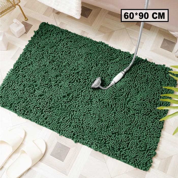Best Seller -Karpet Keset Cendol Microfiber Tebal Besar Uk 60 X 90 Cm Anti Licin Bulu Lembut Premium