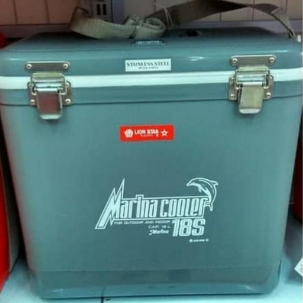 Marina Cooler Box Ice 18S Cool Box Es Batu Lion Star Kotak Pendingin