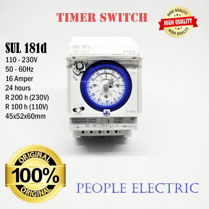 Timer Switch Analog Sul 181 D