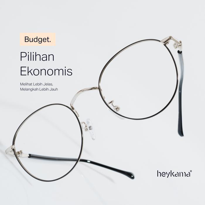 heykama - Frame Kacamata Misawa - Kacamata Laki-laki Perempuan ( Round )