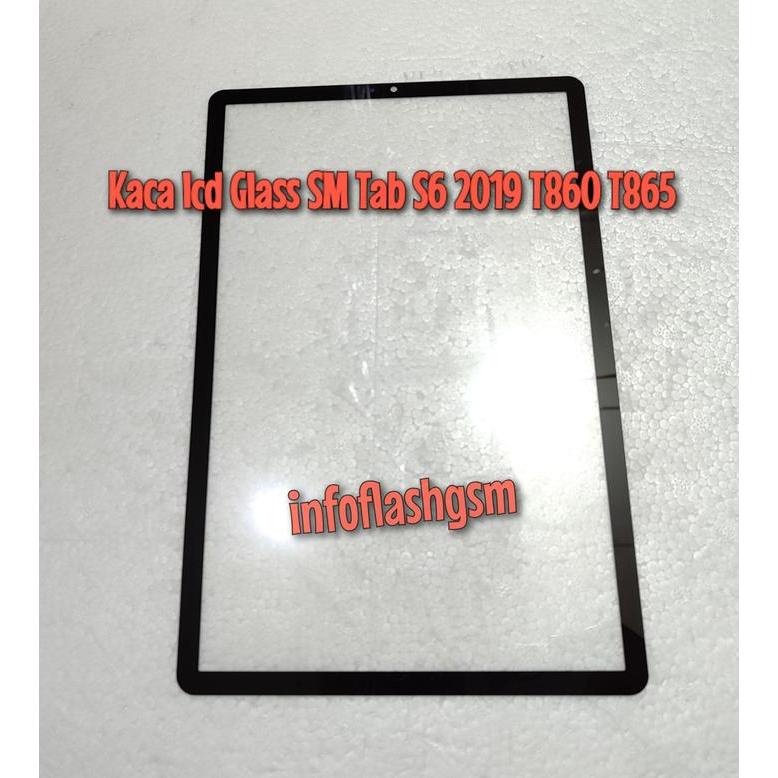KACA DEPAN LCD TOUCHSCREEN GLASS SAMSUNG TAB S6 2019 T865 T860