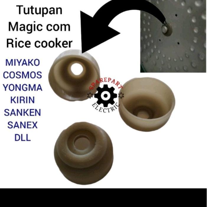 KARET TUTUP TENGAH RICE COOKER YONG MA,MIYAKO,SANKEN,SANEK,COSMOS DLL MEJIKOM