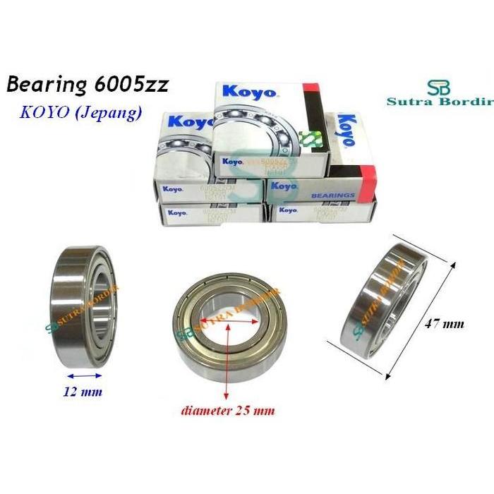 BEARING 6005Z KOYO JEPANG BEARING 6005ZZ KOYO BEARING JEPANG 6005Z KOYO BALL BEARING 6005ZZ BALL