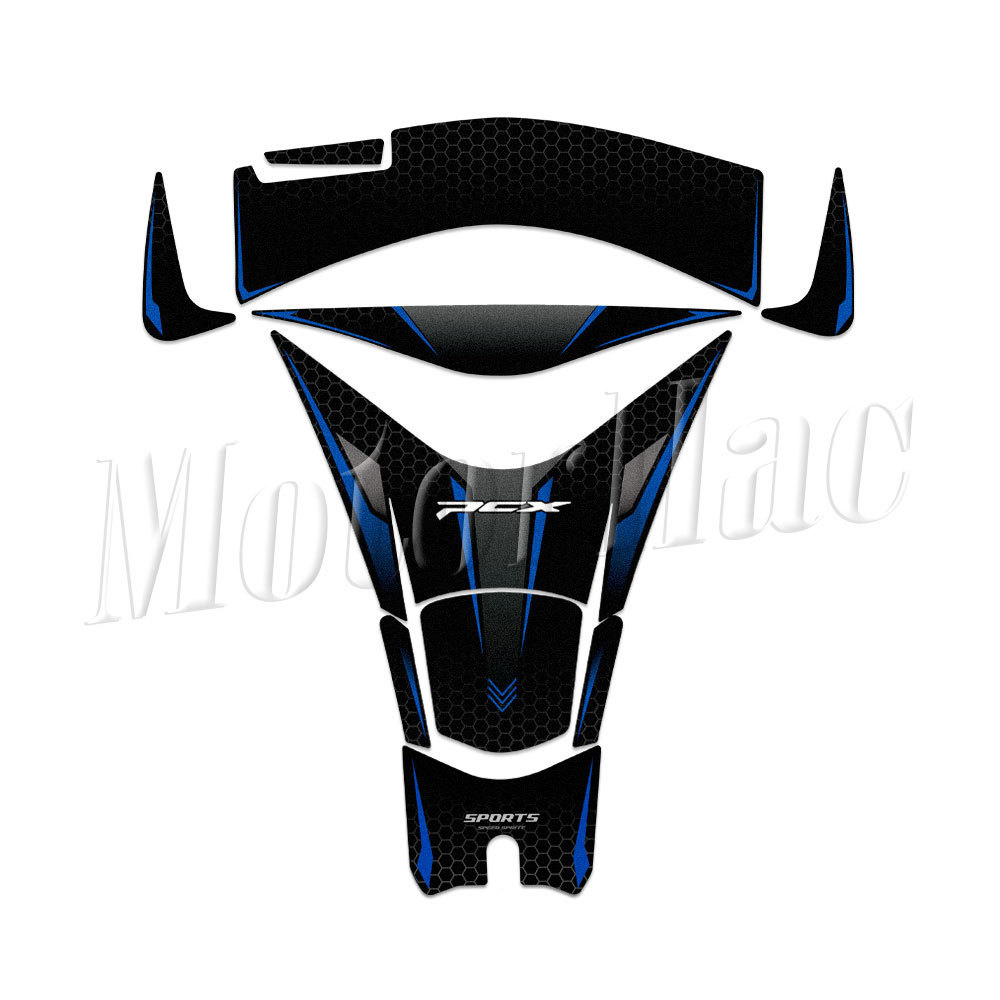 Motorcycle Tank Pad Sticker City Scooter Protection Decals For Pcx PCX 2025
