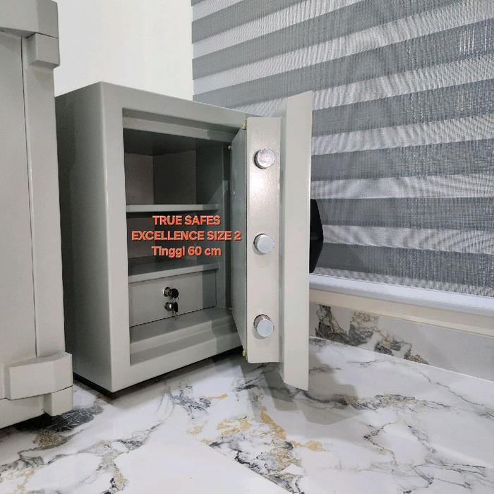 Brankas Mini Tinggi 60Cm 220Kg Safety Box Kecil Bagus Simpan Uang Emas Brankas Uang Besar Brankas