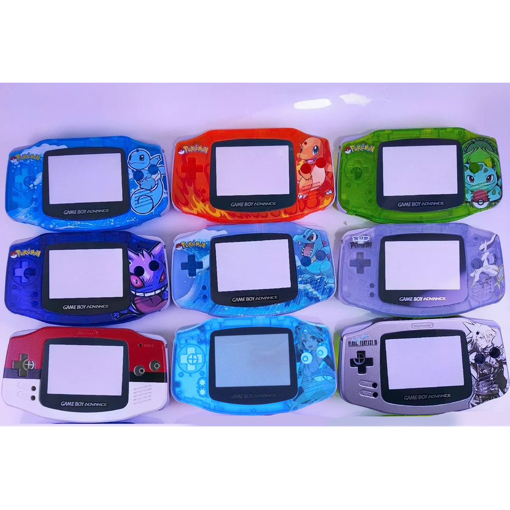 Pokmon GBA shell ips Full Set Housing Shell Cover for Console GBA Case Shell
