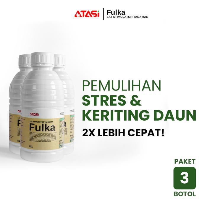 FULKA Zat Stimulator Tanaman Pupuk Penyerap Nutrisi Premium 1010ml x 3