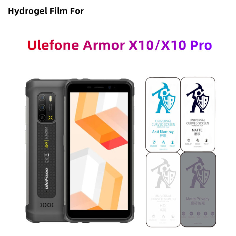 2pcs Matte Hydrogel Film For Ulefone Armor X10 HD Screen Protector For Ulefone Armor X10 Pro Eye
