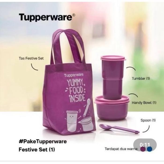 PAKET BEKAL ANAK Sehat Tupperware