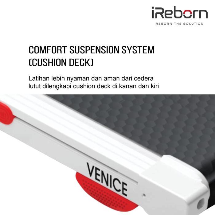 Treadmill Elektrik Walking Pad iReborn Venice - Alat Fitness Gym Olahraga Rumahan