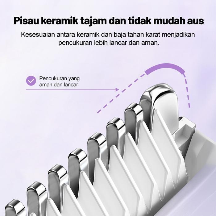 Winland Alat Cukur Wanita Alat Cukur Bulu Pencukur Bulu Alat Cukur Bulu Kemaluan Mini Epilator