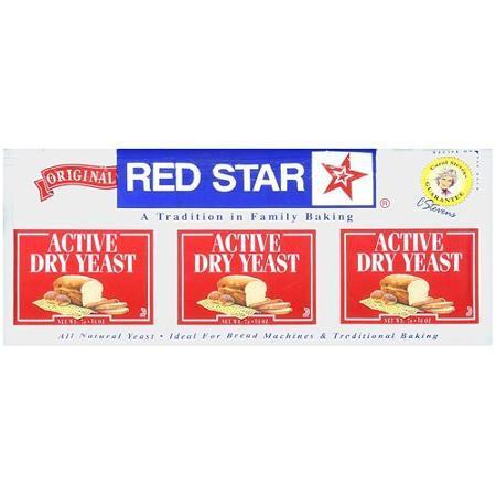 Active Dry Yeast Red Star/ Ragi Bebas Gluten / Ragi Instan Aktif