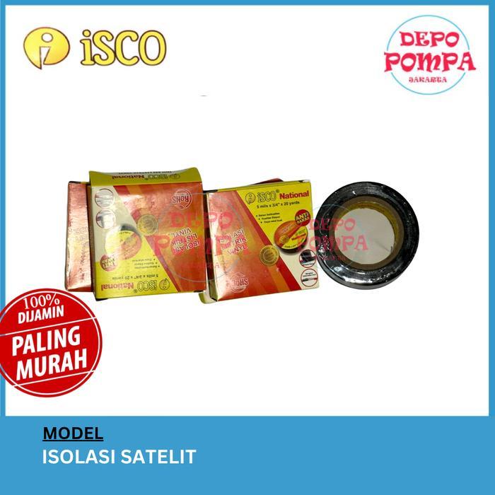 Stok Baru ISCO Isolasi Kabel Pompa Satelit Kecil /Solasi Kabel Pompa Satelit Anti Air