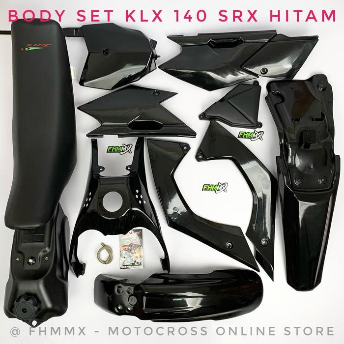 Body set KLX 140 SRX original - hitam