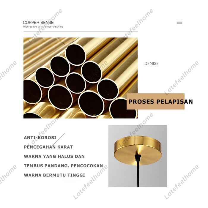 Lampu Gantung Lampu Plafon Gantung Kristal Minimalis Lampu kristal plafon rumah Lampu ceiling
