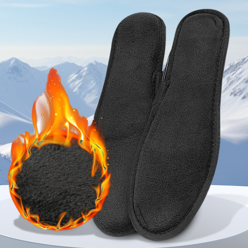 Electrically Heating Insoles Warm Thermal Insoles Winter Electric Heated Insoles for Women Men