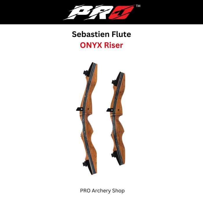 Riser Sebastien Flute Onyx / Riser Sebastian Flute / Riser Standar Bow / Riser Busur Anak / Alat