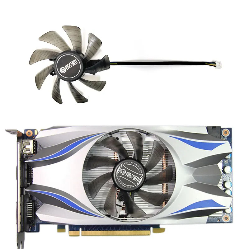 1pcs 87mm T129215SU 4pin 560SE 650 TI 660 GPU fan suitable for GALAXY/KFA2 GTX 560SE 650Ti 660 560 T