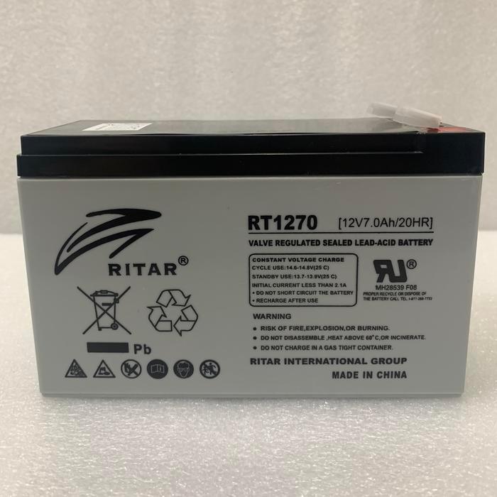 RA- Aki baterai vrla Ritar 7ah RT-1270 12V