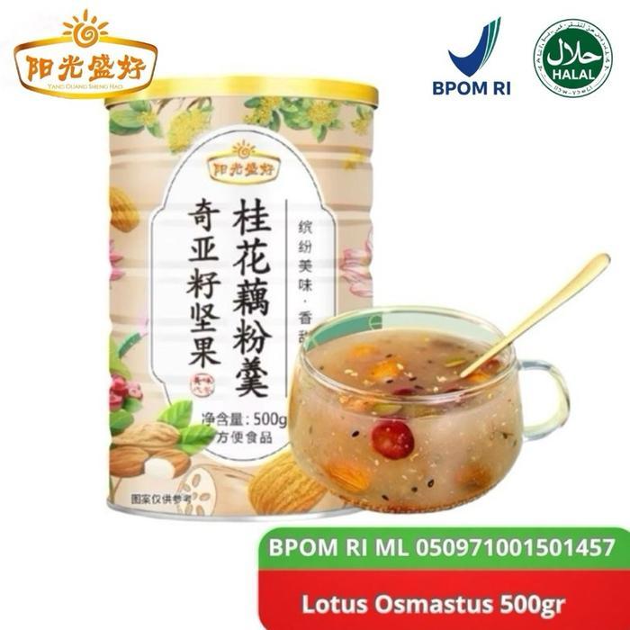 Promo YANG GUANG Oufen Lotus Root Powder Original BPOM RI-Lotus Osmastus 500gram