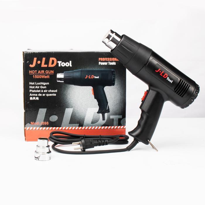 JLD Hot Gun Mesin Pemanas Angin Panas High&Low J598 Hot Air gun Heat Gun Alat Pemanas Multifungsi