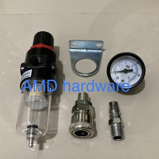 Air Filter Regulator Compressor Kompresor Angin SET (lakoni,izumi,nlg)