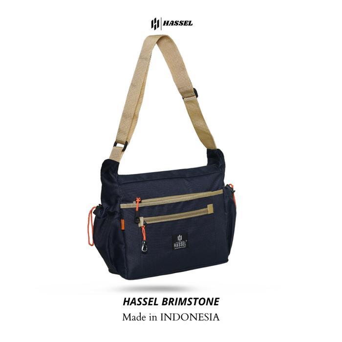 Aerostreet - Brimstone - Tas Selempang Pria Casual Premium Kapasitas Notebook 12 Inch