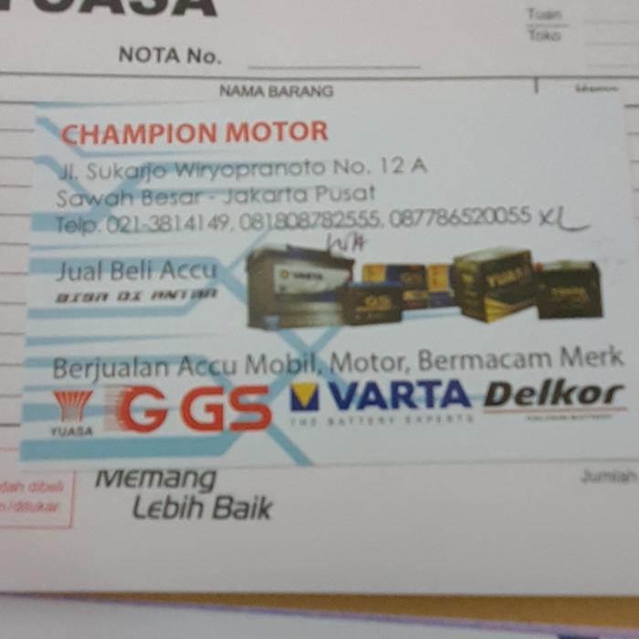 Aki Ups Yuasa 12Volt7Ampere