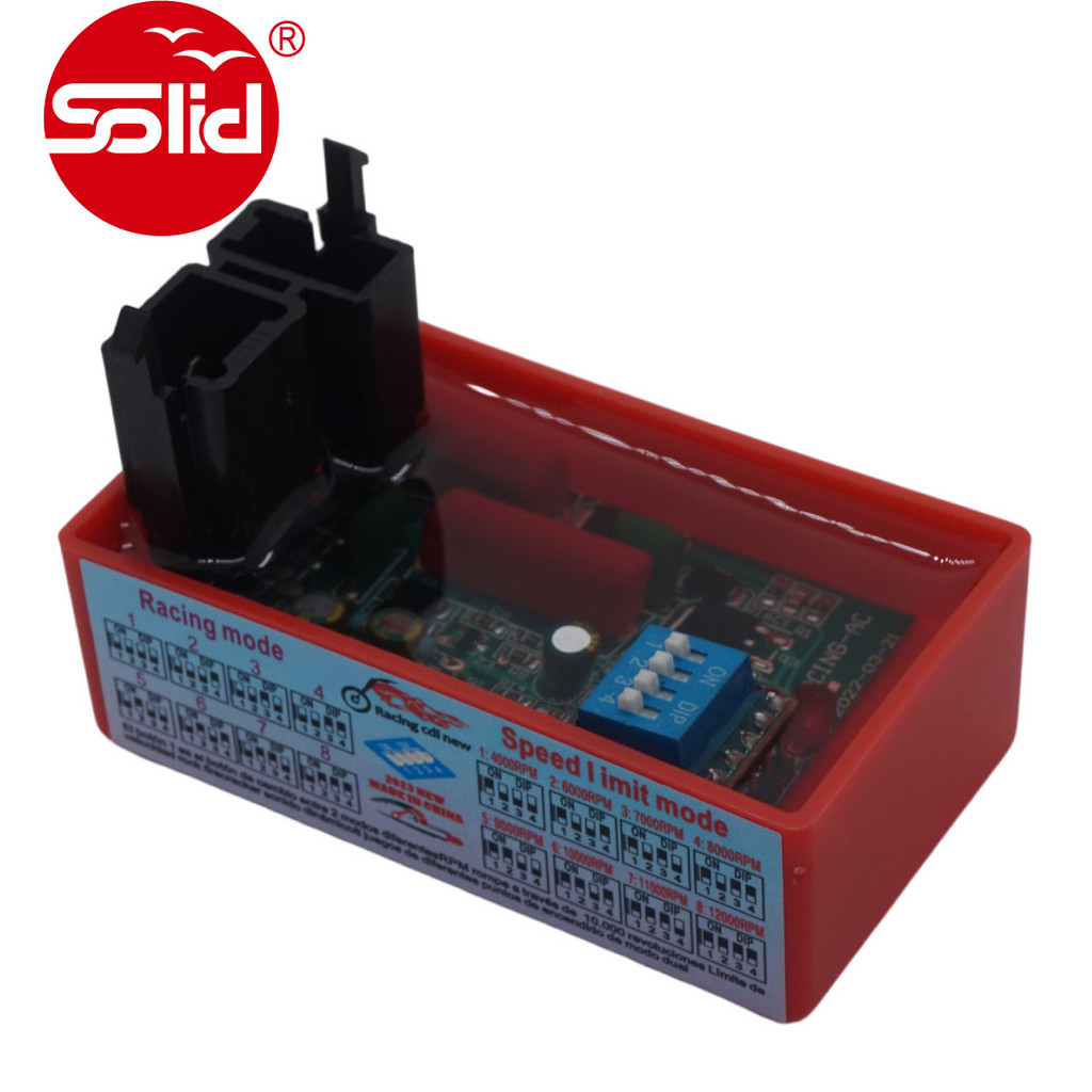 Six lines CG200 AC FT150 RACING CDI 162FMJ CG125 CG150 cdi racing CB200 CB250 162FMJ CDI 6PIN Digita