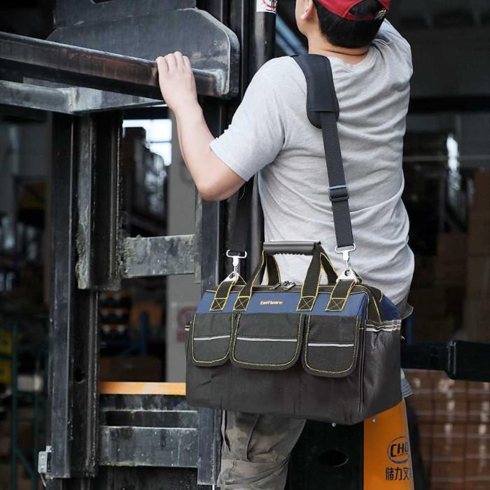 SIMPEL TOOL BAG BESAR WATERPROOF 21 23 INCH TAFFWARE A02584 TAS PERKAKAS TOOLKIT STORAGE REFLECTIVE